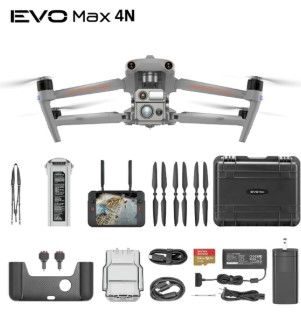 Dron Autel EVO Max 4N con cámara de visión nocturna estelar y térmica